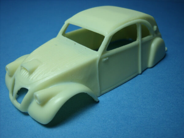 1/43 CITROEN 2CV DAGONNET VROOM BASE HELLER NO MINICHAMPS ATLAS NOREV
