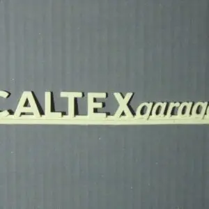 1/43 GARAGE ENSEIGNE 2 CALTEXGARAGE POUR JOUETS SIO DEPREUX VROOM