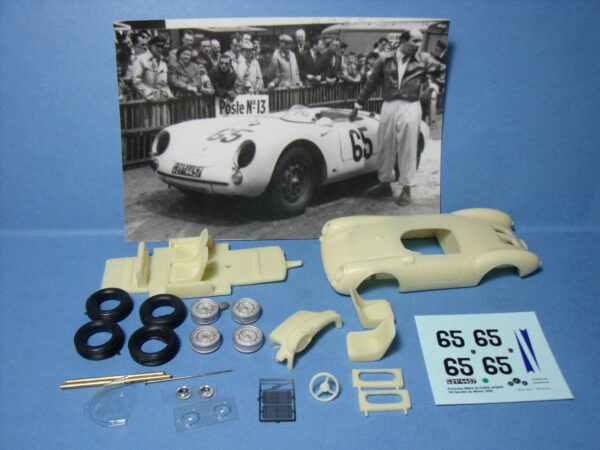 1/43 PORSCHE 550 SPYDER '65' LE MANS 55 VROOM A COLLER A PEINDRE NO SPARK