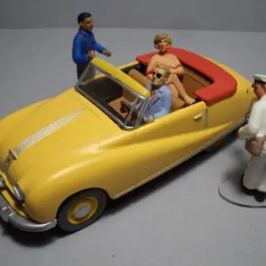 4 FIGURINES 1/43 SET 355 LE PLEIN DES SENS VROOM A PEINDRE FOR NOREV