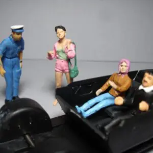 4 FIGURINES 1/43 SET 357 LA BELLA MACCHINA VROOM NON PEINT MINICHAMPS