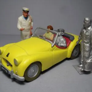 4 FIGURINES 1/43 SET 362 LE PLEIN DE LA TRIUMPH VROOM NON PEINT NOREV