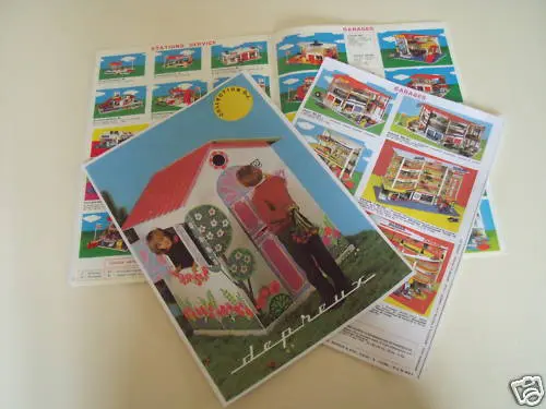 CATALOGUE GARAGE STATION CHATEAU FORT DEPREUX 1972 VROOM REPRO