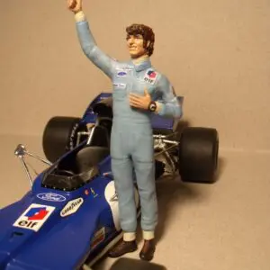 FIGURINE 1/18 F1 FRANCOIS CEVERT MATRA TYRRELL VROOM FOR TSM GP REPLICAS