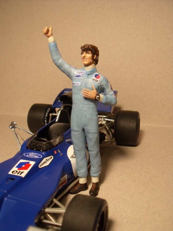 FIGURINE 1/18 F1 FRANCOIS CEVERT TYRRELL VROOM PEINT FOR TSM GP REPLICAS