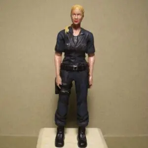 FIGURINE 1/18 FAST FURIOUS ELENA NEVES VROOM NOT PEINT GREENLIGHT MATTEL