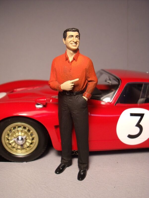 FIGURINE 1/18 GIOTTO BIZZARRINI VROOM NOT PEINT HOT WHEELS SPARK MINICHAMPS