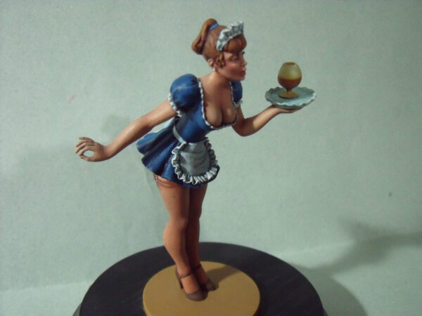 FIGURINE 1/18 GIRL JULIE VROOM PEINT FOR NOREV KK SCALE CMC MINICHAMPS