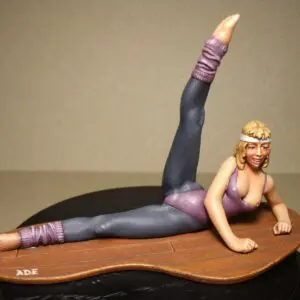 FIGURINE 1/18 GIRL LOLA VROOM NON PEINT FOR MINICHAMPS SCHUCO AUTOART