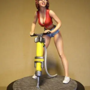 FIGURINE 1/18 GIRL MYLENE VROOM PEINT FOR MINICHAMPS NOREV AUTOART