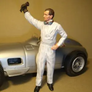 FIGURINE 1/18 KARL KLING VROOM NOT PEINT FOR CMC MINICHAMPS SCHUCO CMR