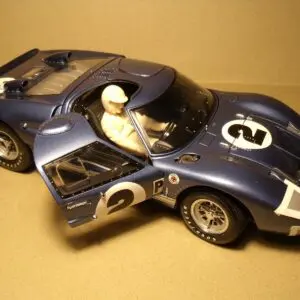 FIGURINE 1/18 KEN MILES DRIVING FORD VROOM FOR EXOTO SHELBY COLLECTIBLES