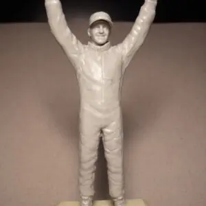 FIGURINE 1/18 KIMI RAIKKONEN VROOM NOT PEINT FOR MINICHAMPS MATTEL SPARK