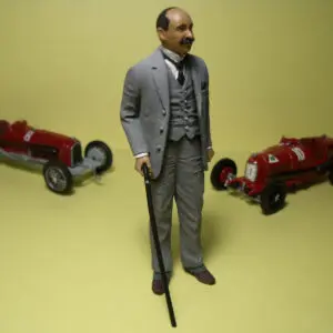 FIGURINE 1/18 NICOLA ROMEO VROOM PEINT FOR AUTOART CMC MINICHAMPS 1/18