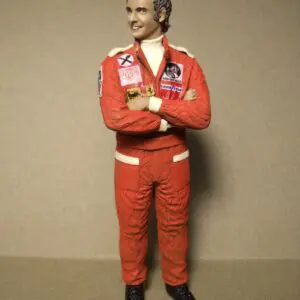 FIGURINE 1/18 NIKI LAUDA RUSH VROOM NOT PEINT GP REPLICAS MINICHAMPS SPARK