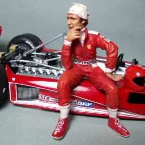 FIGURINE 1/18 NIKI LAUDA VROOM NOT PEINT FOR EXOTO MINICHAMPS GP REPLICAS