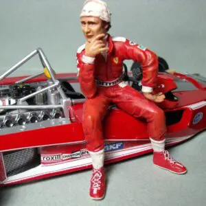 FIGURINE 1/18 NIKI LAUDA VROOM PEINT FOR EXOTO MINICHAMPS GP REPLICAS