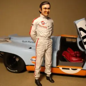 FIGURINE 1/18 PEDRO RODRIGUEZ VROOM NOT PEINT FOR 917 AUTOART NOREV CMR