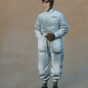 FIGURINE 1/18 PEINTE TAZIO NUVOLARI CMC AUTO UNION VROOM PAINTED FIGURE