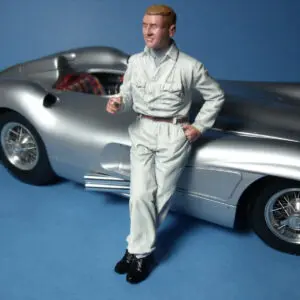FIGURINE 1/18 PILOTE 1935 FRANZ VROOM NOT PEINT FOR CMC MINICHAMPS CMR