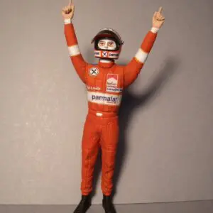 FIGURINE 1/18 PILOTE 22 LAUDA WINNER VROOM NOT PEINT MINICHAMPS MATTEL