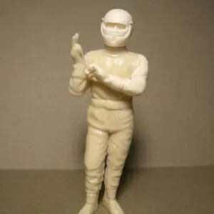 FIGURINE 1/18 PILOTE 25 PUTTING GLOVES VROOM FOR SPARK MINICHAMPS MATTEL