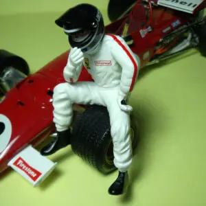 FIGURINE 1/18 PILOTE 7 JACKY ICKX VROOM NOT PEINT FOR EXOTO MINICHAMPS