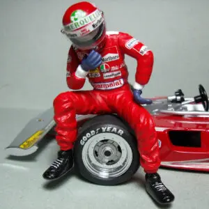 FIGURINE 1/18 PILOTE 7 NIKI LAUDA VROOM NOT PEINT FOR EXOTO MINICHAMPS