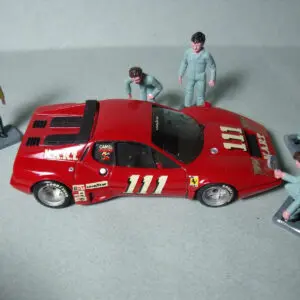 FIGURINES 1/43 SET 113 LE RAVITAILLEMENT PIT STOP VROOM NOT PEINT AMR SPARK