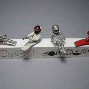 FIGURINES 1/43 SET 267 PILOTES F1 DRIVERS VROOM NOT PEINT MINICHAMPS SPARK