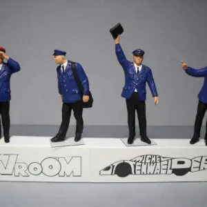 FIGURINES 1/43 SET 294 LA SNCF VROOM NOT PEINT FOR CMR NOREV MINICHAMPS