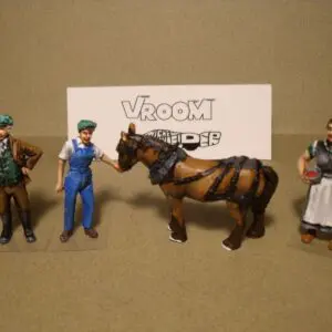 FIGURINES 1/43 SET 296 A LA FERME VROOM NOT PEINT FOR NOREV MINICHAMPS