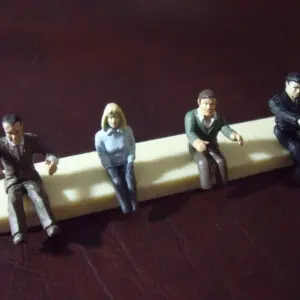 FIGURINES 1/43 SET 3 CONDUCTEURS DRIVERS VROOM NOT PEINT FOR MINICHAMPS