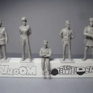 FIGURINES 1/43 SET 318 POLICE GENDARMERIE NATIONALE VROOM MINICHAMPS NOREV