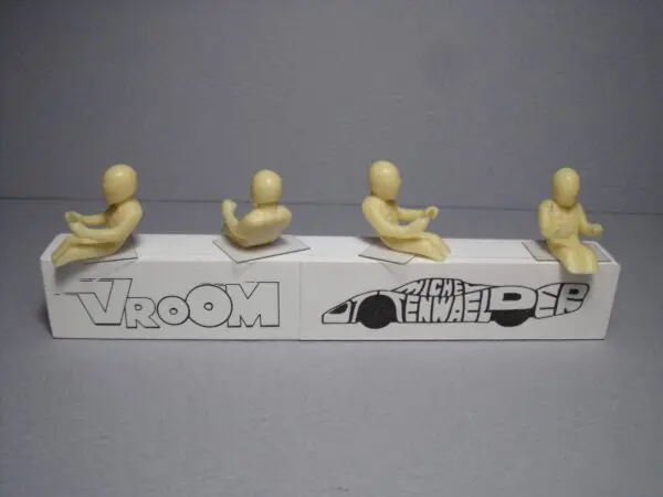 FIGURINES 1/43 SET 37A PILOTES F1 DRIVERS ASSIS VROOM MINICHAMPS SPARK TAMEO