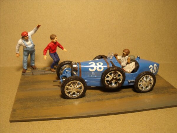 FIGURINES 1/43 SET 460 BUGATTI TARGA FLORIO VROOM NOT PEINT FOR ELIGOR