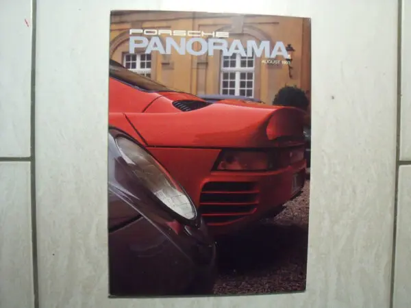 REVUE PORSCHE PANORAMA USA AOUT 1993 NO FLAT 6 MAGAZINE AUTO HEBDO