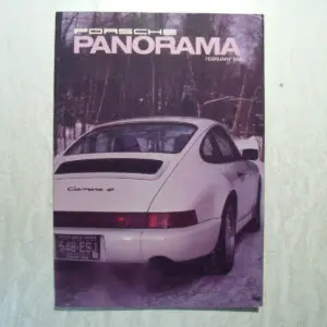 REVUE PORSCHE PANORAMA USA FEVRIER 1994 NO FLAT 6 MAGAZINE AUTO HEBDO
