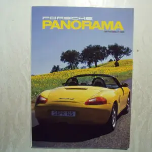 REVUE PORSCHE PANORAMA USA SEPTEMBRE 1999 NO FLAT 6 MAGAZINE AUTO HEBDO