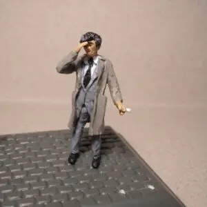FIGURINE 1/43 LE CHIEN COLUMBO'S DOG VROOM PEINT FOR NOREV MINICHAMPS