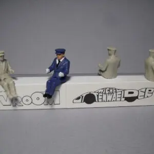 FIGURINES 1/43 VROOM SET 365 CHAUFFEURS VOITURES CHEFS D'ETATS CITROEN